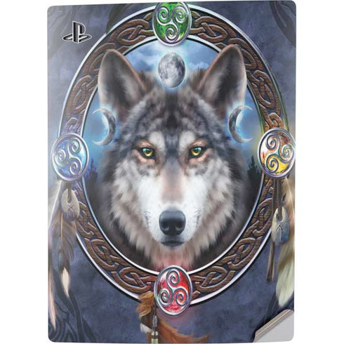 Brigid Ashwood Wolf Symbols PS5 Digital Edition Console Skin
